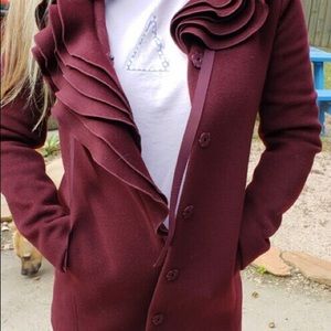 Elie Tahari Pea Coat